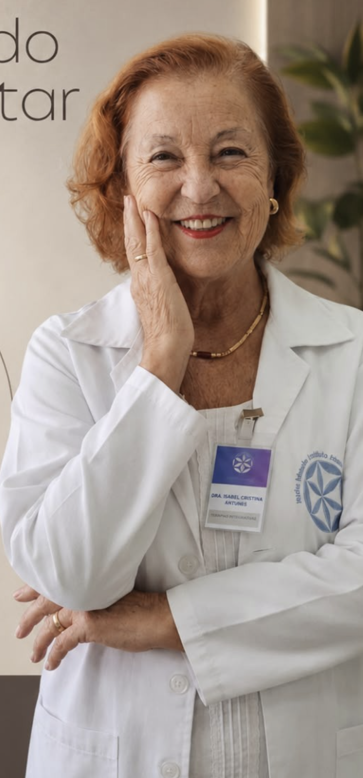 Isabel, terapeuta em saúde integrativa